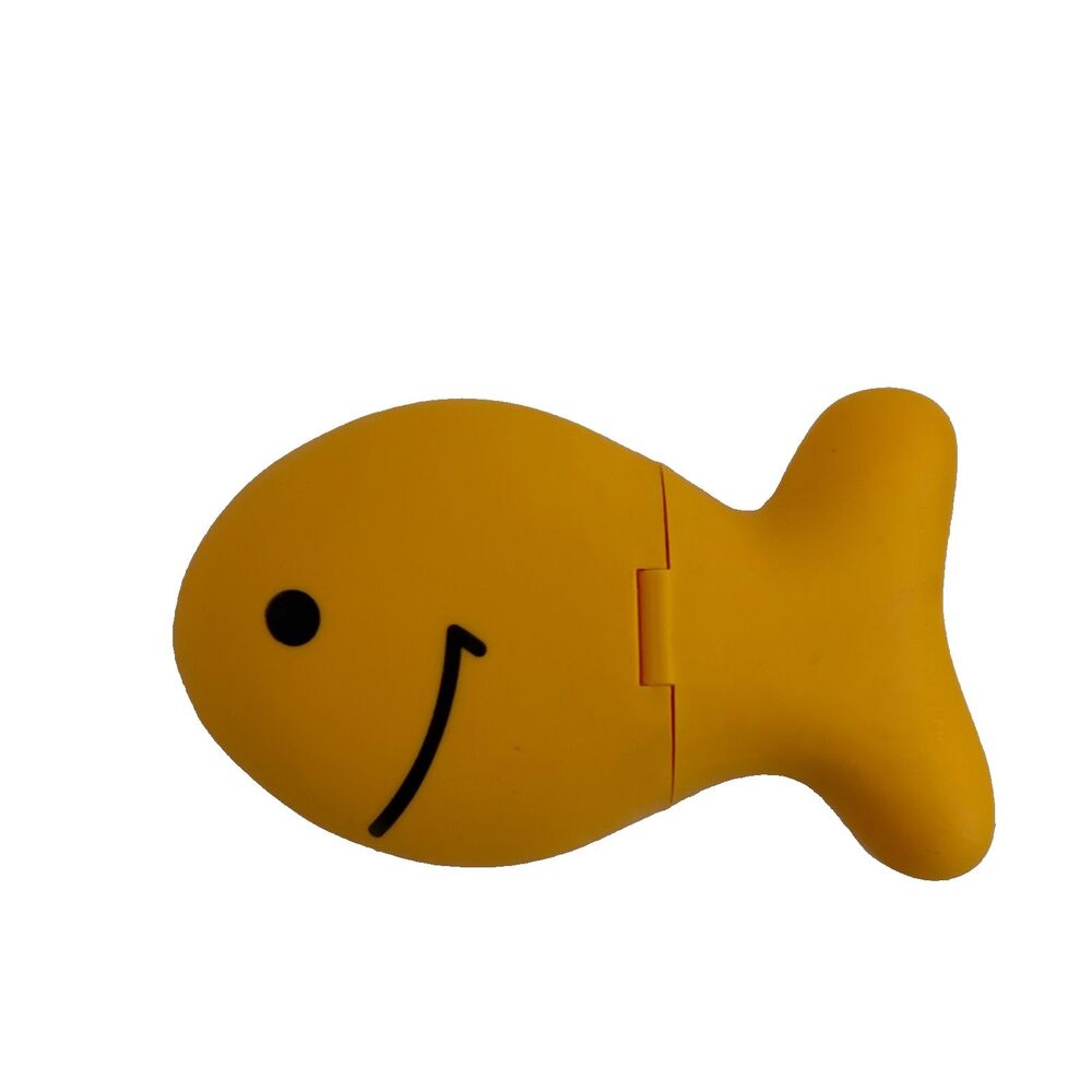 Vintage Pepperidge Farm Goldfish Snack Container Yellow Fish 1999